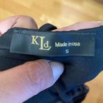 KLd Floral Embroidered Coastal Cowgirl Western Whimsigoth Fairycore Dress S Black Photo 4