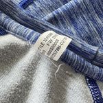 Under Armour  Small Fitted Cozy Crew Top Cold Gear Thumbholes Stretch Blue Womens Photo 6