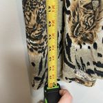 American Vintage Vintage Retro Neutral Tiger Face Print Midi Tank Top Shift Dress One Size Photo 4