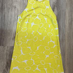 Mahi Gold Charlotte Dress in blossom print Size XS Keyhole Back Yellow Photo 0