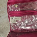 Oscar de la Renta Pink Snap Closure Makeup Bag Photo 4