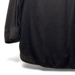 Old Navy The Boyfriend Linen Shirt Black XXL Photo 4