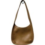 Coach VTG 9020 Patricia Demi Hobo Tan Glovetanned Leather Shoulder Bag 90s Rare Photo 1