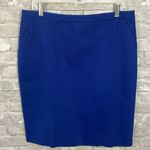 Garnet Hill  Cobalt Blue Pencil Skirt Photo 0