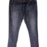 Maurice's Maurice’s Straight Leg Med Wash Zipper Jeans Women’s 10 Short Photo 0