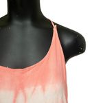 Bishop & Young Coral Pink Tie Dye Tunic Top Dress Size Small Photo 2