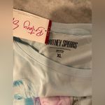 NWT Britney Spears Size XL Light Blue Short Sleeve Tee Shirt Signature Y2K Photo 9