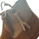 Frye and Co. Suede Leather Ankle Booties Boots Brown Western Womenswear Photo 6