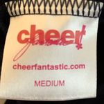 Cheer Fantastic Long Sleeve Bodysuit Leotard Mockneck Zip Back M Navy Blue Size M Photo 7