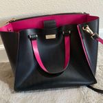 Kate Spade Arbour Hill Kyra Black Sweetheart Pink Leather Crossbody Handbag with Photo 2