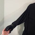 City Chic Women's Black Urban D Ring Shirt Dress Size M (18) Photo 5