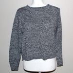 H&M Divided Marled Grey Long Sleeve Knitted Styled Sweater - Size Medium Photo 1