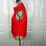 U.S. Polo Assn. Sz M Red Quilted Puffer Vest Photo 3