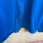 Ruby Ribbon royal blue cowl neck zip back pullover sweater size XL athleisure Photo 5