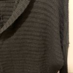 American Rag ⭐️  Black Ribbed Knit Hooded Open Cardigan XS EUC Photo 2
