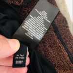 Ted Baker long sleeve bronze metallic party dress Photo 13