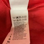 Lucky Brand  Poppy Red Eyelet Sleeveless‎ Summer Babydoll Top Blouse Size S NEW Photo 12