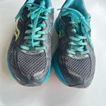 Saucony Womens Guide 7 Running Shoes Gray Blue 10227-4 Low Top Lace Up M… Photo 1