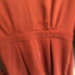 NWT LEYDEN V Neck Long Sleeve Romper Rust Small Photo 4