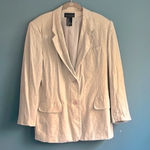 Laura Scott Laura Scott Tan button up blazer jacket women’s size 14 Photo 0