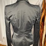 Forever 21 Vintage Y2k Blazer Satin Shiny Preppy Tomboy Work Office Fit Flare Two Button Collar Photo 8