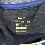 Nike Kentucky Wildcats Slub Ringer Performance Cropped T-Shirt Royal Women Small Photo 3