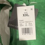 Grayson Threads Green Varsity Look Short Sleeve Top “Kiss Me I’m Lucky” XXL NWT Photo 9