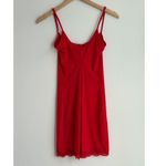 SKIMS Fits Everybody Lace Slip Dress in Cayenne, Size Small Photo 6