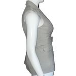 New York And Company  sleeveless belted blazer Photo 1