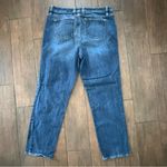 L.L. Bean Favorite Fit Straight Leg Medium Wash Jeans size 14 Reg Blue Photo 7