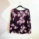 Chico's Floral Top Boho Cottagecore Artsy Lagenlook Sz 0 US Small Photo 1