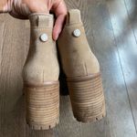 Vince Camuto chunky heel suede Chelsea style boots women’s size 7.5 Photo 3