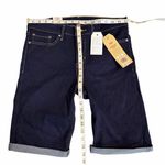 Levi's NEW  Dark Wash Bermuda Shorts Size 29 Photo 1