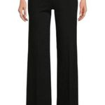 J. McLaughlin Black Carter Knit Stretchy Wide Leg Pants size 12 Photo 0