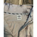 PINK - Victoria's Secret Victoria’s Secret PINK Quarter Zip Tie Dye Purple Pullover Shirt Top Women Small Photo 6