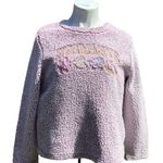 Wizarding World Harry Potter Purple Teddy Long Sleeve Sleepwear Size Medium Photo 1