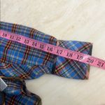 BDG Blue and Orange Oversized Polo Collar Button Down Shirt sizeXS. ordrA3 Photo 13