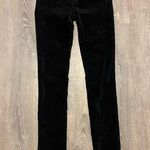 AG Adriano Goldschmied Adriano Goldschmied The Legging Super Skinny Black Velour Velvet Size 24 Photo 0