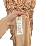 Current Air  Orange Floral Maxi Dress Romantic Preppy Cottage Womens Medium Photo 3