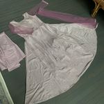 Indian Party Dress Bollywood Wear Designer Pakistani Glitter Gown Wedding suit Pink Size L Photo 8