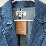Reformation  Elsa Relaxed Denim Blazer Size: M Photo 5