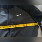 Nike Dri Fit Women's Black Polyester Full Zip Jacket Long Sleeve Black Large Photo 4