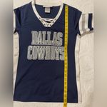 Dallas Cowboys Women's Jersey Small
Bling Lace Up Navy Game Day Photo 4