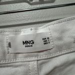 Mango women’s white jeans Size 1 Photo 6