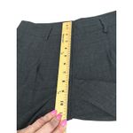 Akris Black Wide Leg Wool Straight Leg Trousers Pleated Women's Sz 6 #GH10-5 Photo 4
