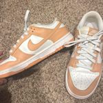 Nike  Dunk Low Women’s Sneakers White Peach 7.5 Photo 3