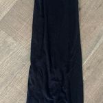 enza costa black spaghetti strap sleeveless maxi dress ribbed Size XS Photo 0