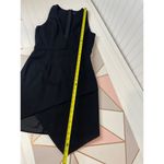 NBD x Revolve Black Dries Asymmetrical Body-Con Mini Dress Sleeveless V-Neck M Photo 4
