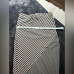 Three Dots  Striped Black and White Women's Skirt M Photo 2