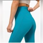 Lululemon  blue Teal High-Waisted Leggings Photo 1